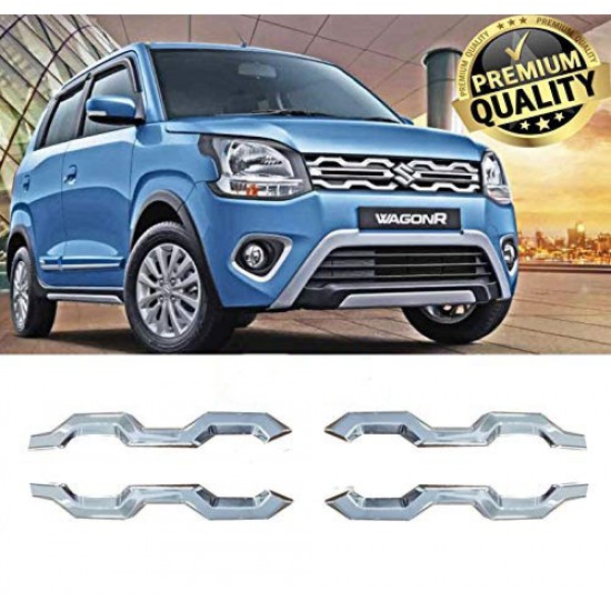 Maruti Suzuki WagonR 2019 Front Grill Chrome - 2 piece set