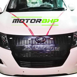 Mahindra XUV 500 Logo With White LED Front Grill  Mahindra XUV 500 Logo With White LED Front Grill