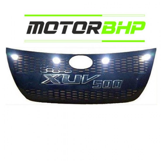  Mahindra XUV 500 Logo With White LED Front Grill