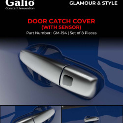 Galio Maruti Suzuki Baleno Chrome Door Handle Cover With Sensor Cut (2015-Onwards) Galio Maruti Suzuki Baleno Chrome Door Handle Cover With Sensor Cut (2015-Onwards)
