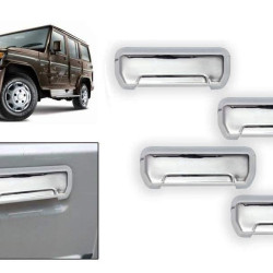 Mahindra Bolero Door Handle Chrome Cover (2002-2006)  Mahindra Bolero Door Handle Chrome Cover (2002-2006)