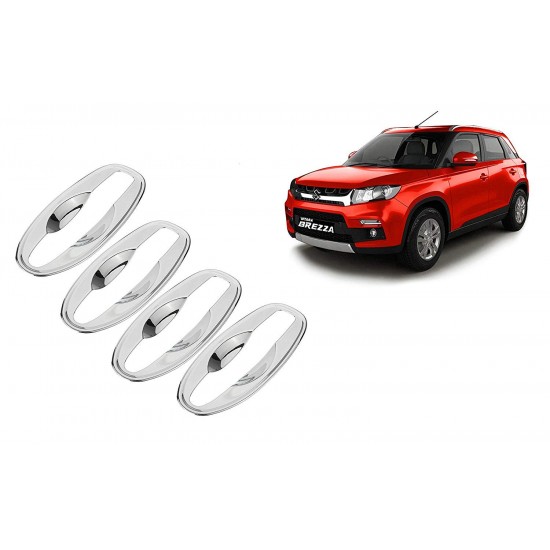 GFX Maruti Suzuki Vitara Brezza 2016-Onwards Finger Guard Chrome 