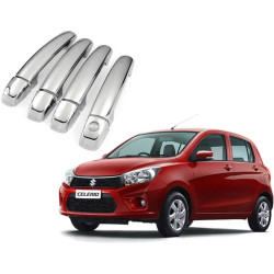 Maruti Suzuki Celerio Chrome Door Handle Cover   Maruti Suzuki Celerio Chrome Door Handle Cover