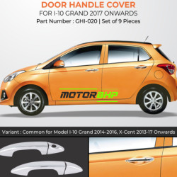Hyundai i10 Grand Chrome Door Handle Cover (2017 Onwards) Hyundai i10 Grand Chrome Door Handle Cover (2017 Onwards)