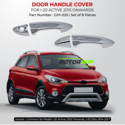 Hyundai i20 Active (2015 onwards) Chrome Door Handle Cover  Hyundai i20 Active (2015 onwards) Chrome Door Handle Cover