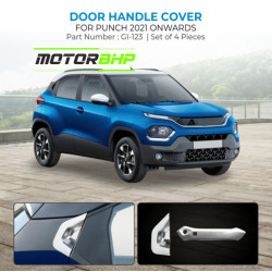 Tata Punch (2021 Onwards) Chrome Door Handle Cover  Tata Punch (2021 Onwards) Chrome Door Handle Cover