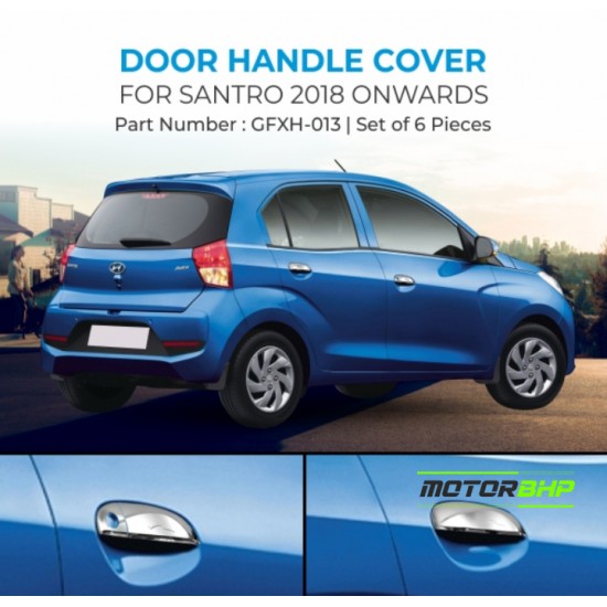 Hyundai Santro Chrome Door Handle Cover (2018 Onwards)