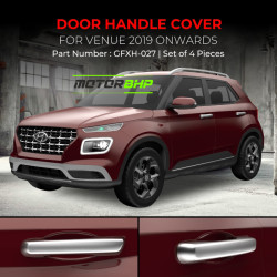 Hyundai Venue Chrome Door Handle Cover (2019 Onwards)  Hyundai Venue Chrome Door Handle Cover (2019 Onwards)