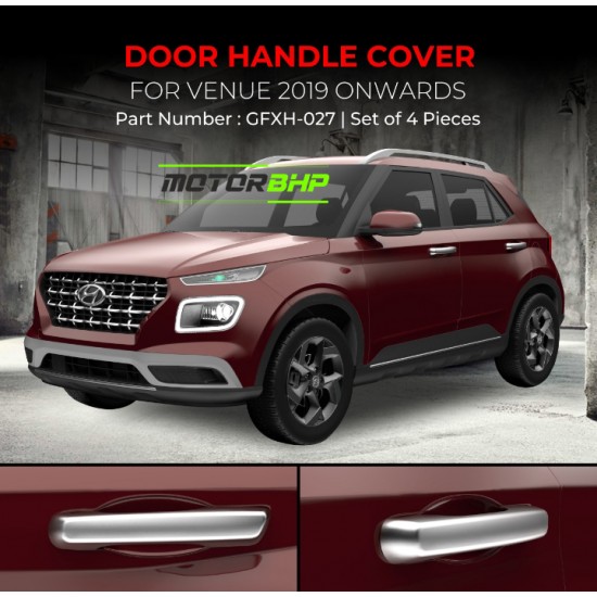 Hyundai Venue Chrome Door Handle Cover (2019 Onwards) 