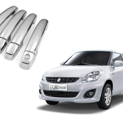 Maruti Suzuki Dzire Chrome Door Handle Cover (2012-2016)  Maruti Suzuki Dzire Chrome Door Handle Cover (2012-2016)