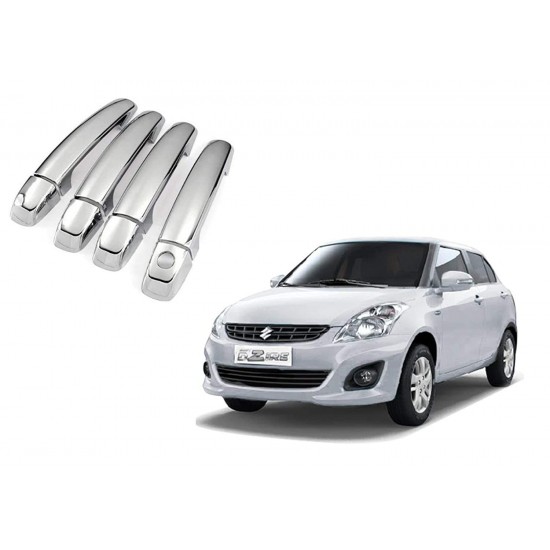  Maruti Suzuki Dzire Chrome Door Handle Cover (2012-2016)