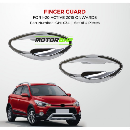 Hyundai i20 Active Finger Guard Chrome Garnish (2015 Onwards)