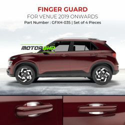 Hyundai Venue (2019 Onwards) Finger Guard Chrome Hyundai Venue (2019 Onwards) Finger Guard Chrome