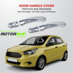 Ford Figo Door Handle Chrome Cover (2015-Onwards)  Ford Figo Door Handle Chrome Cover (2015-Onwards)