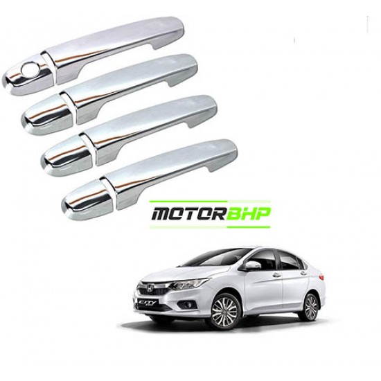 Honda City Chrome Door Handle Cover (2014-Onwards)