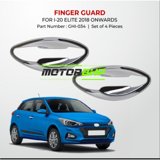 Hyundai i20 Elite Finger Guard Chrome (2018-Onwards)