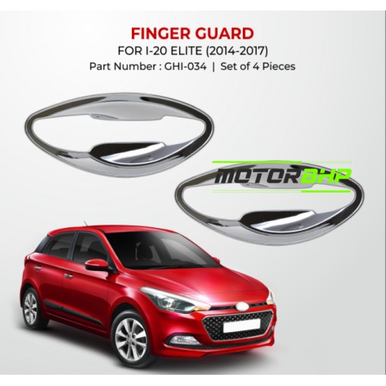 Hyundai i20 Elite Finger Guard Chrome (2014-2017)