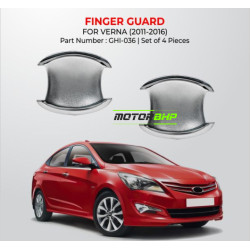 Hyundai Verna Finger Guard Chrome  (2011-2016)