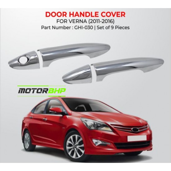 Hyundai Verna Chrome Door Handle Cover (2011-2016)