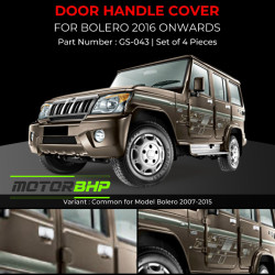 Mahindra Bolero Handle Cover Chrome (2016 onwards) Mahindra Bolero Handle Cover Chrome (2016 onwards)