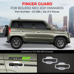 Mahindra Bolero Neo Finger Guard Chrome (2021 Onwards) Mahindra Bolero Neo Finger Guard Chrome (2021 Onwards)