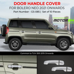Mahindra Bolero Neo Handle Cover Chrome (2021 Onwards) Mahindra Bolero Neo Handle Cover Chrome (2021 Onwards)