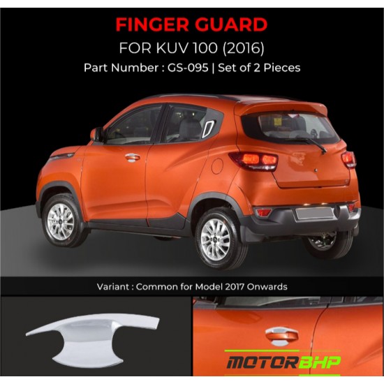 Mahindra KUV100 Finger Guard Chrome (2016 Onwerds)