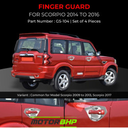 Mahindra Scorpio Finger Guard Chrome (2014-2016) Mahindra Scorpio Finger Guard Chrome (2014-2016)