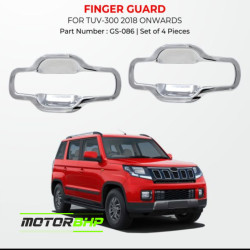 Mahindra TUV300 Finger Guard Chrome (2018 Onwards) Mahindra TUV300 Finger Guard Chrome (2018 Onwards)