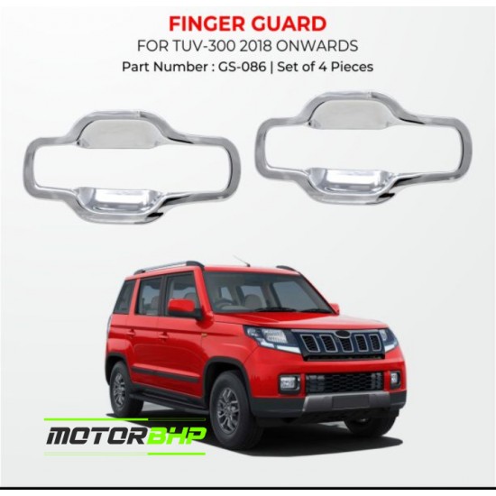 Mahindra TUV300 Finger Guard Chrome (2018 Onwards)