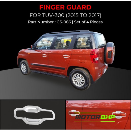 Mahindra TUV300 Finger Guard Chrome (2015-2017)