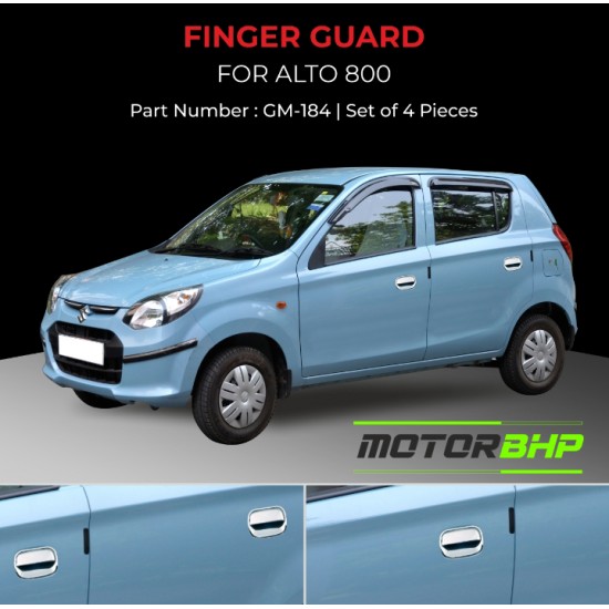  Maruti Suzuki Alto 800 Finger Guard Chrome (2016-2018)