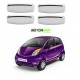 STARiD Tata Nano Twist Chrome Door Handle Cover 