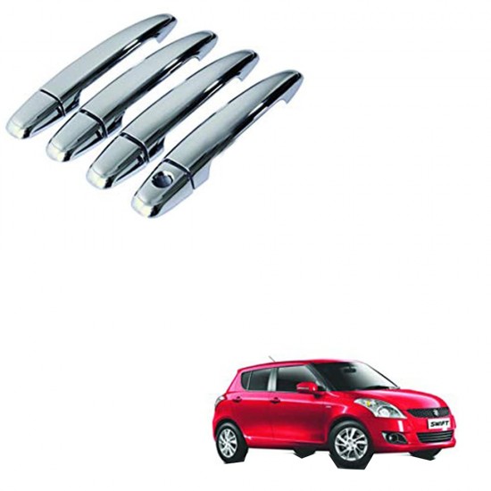 STARiD Maruti Suzuki Swift 2011 Chrome Door Handle Cover 