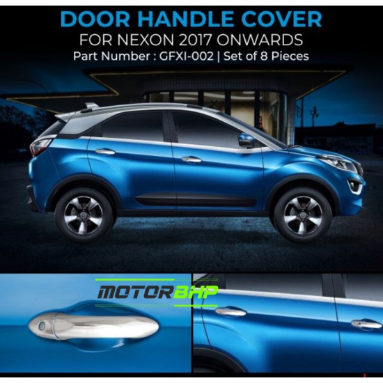 Tata Nexon Chrome Door Handle Cover (2017 Onwerds)