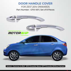 Tata Zest Chrome Door Handle Cover (2014 Onwards) Tata Zest Chrome Door Handle Cover (2014 Onwards)
