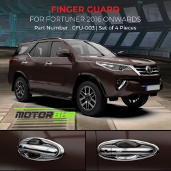Toyota Fortuner Finger Guard Chrome (2016-Onwards) Toyota Fortuner Finger Guard Chrome (2016-Onwards)