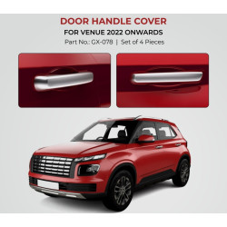 Hyundai Venue Chrome Door Handle Cover (2022-Onwards)
