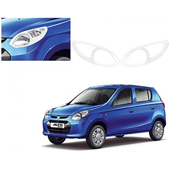 Maruti Suzuki New Alto 800 Head Lamp Chrome Cover (2012-2016)