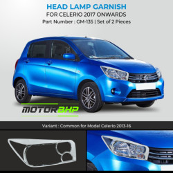 Maruti Suzuki Celerio Head Lamp Chrome Garnish (2013-2017)  Maruti Suzuki Celerio Head Lamp Chrome Garnish (2013-2017)