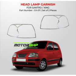 Hyundai Santro Xing Head Lamp Chrome Garnish 