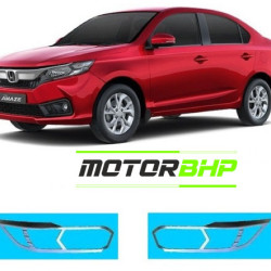 Honda Amaze Head Lamp Chrome Garnish (2018-Onwards)  Honda Amaze Head Lamp Chrome Garnish (2018-Onwards)