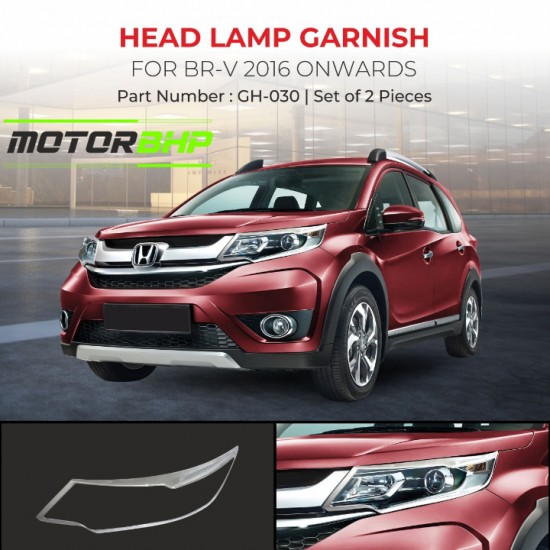  Honda BR-V Head Lamp Chrome Garnish (2016-Onwards)