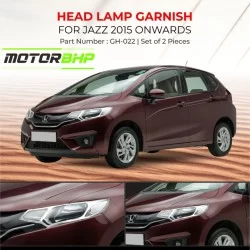  Honda Jazz Head Lamp Chrome Garnish (2015-Onwards)