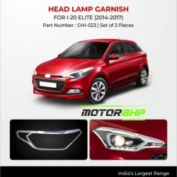Hyundai i20 Elite Head Lamp Chrome Garnish (2014-2017)