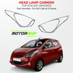 Hyundai Eon Head Lamp Chrome Garnish (2011 Onwards) Hyundai Eon Head Lamp Chrome Garnish (2011 Onwards)
