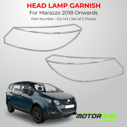 Mahindra Marazzo Head Lamp Chrome Garnish (2018 Onwards) Mahindra Marazzo Head Lamp Chrome Garnish (2018 Onwards)