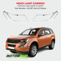 Mahindra XUV500 Head Lamp Chrome Garnish (2015-2017) Mahindra XUV500 Head Lamp Chrome Garnish (2015-2017)
