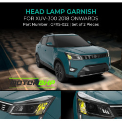 Mahindra XUV300 Head Lamp Chrome Garnish (2018 Onwards)