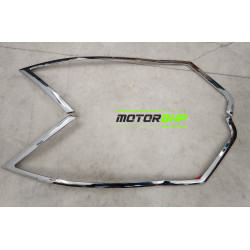 Mahindra XUV500 Head Lamp Chrome Garnish (2018-Onwards)